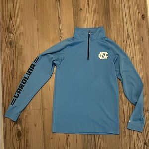 Colosseum Light Blue Youth Quarter-Zip Pullover